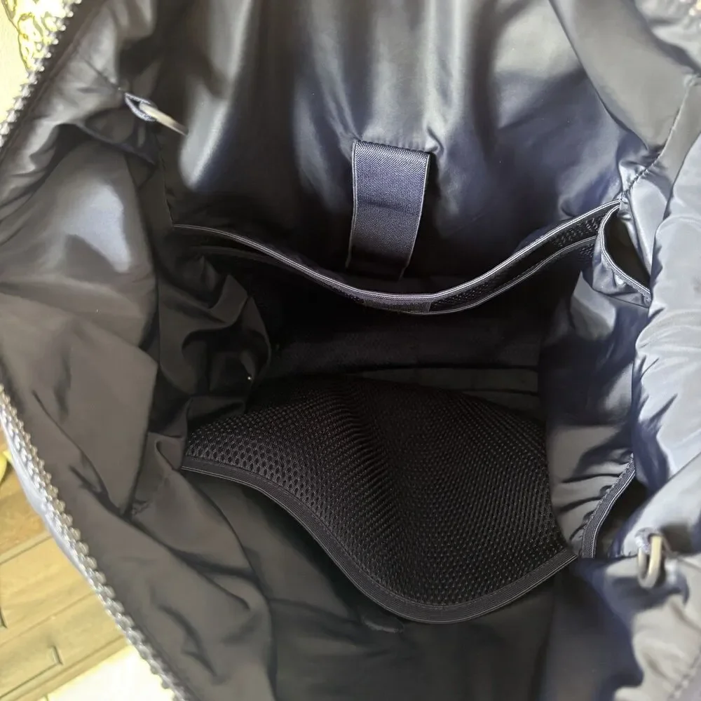 Dagne Dover Large Indi Navy  Neoprene Backpack Travel Vacation Diaper Bag